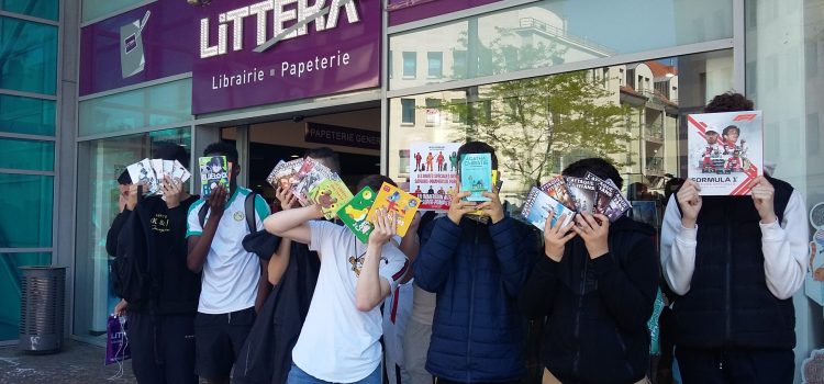 Visite de la librairie Littera à Montbéliard